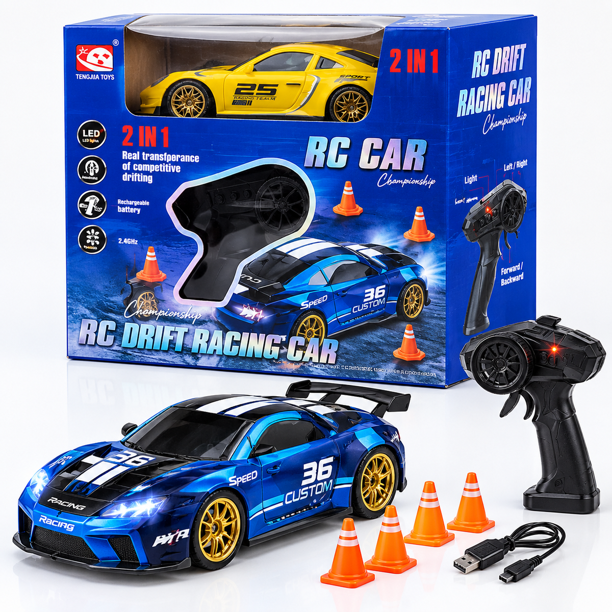 2.4G RC Drift racing Car